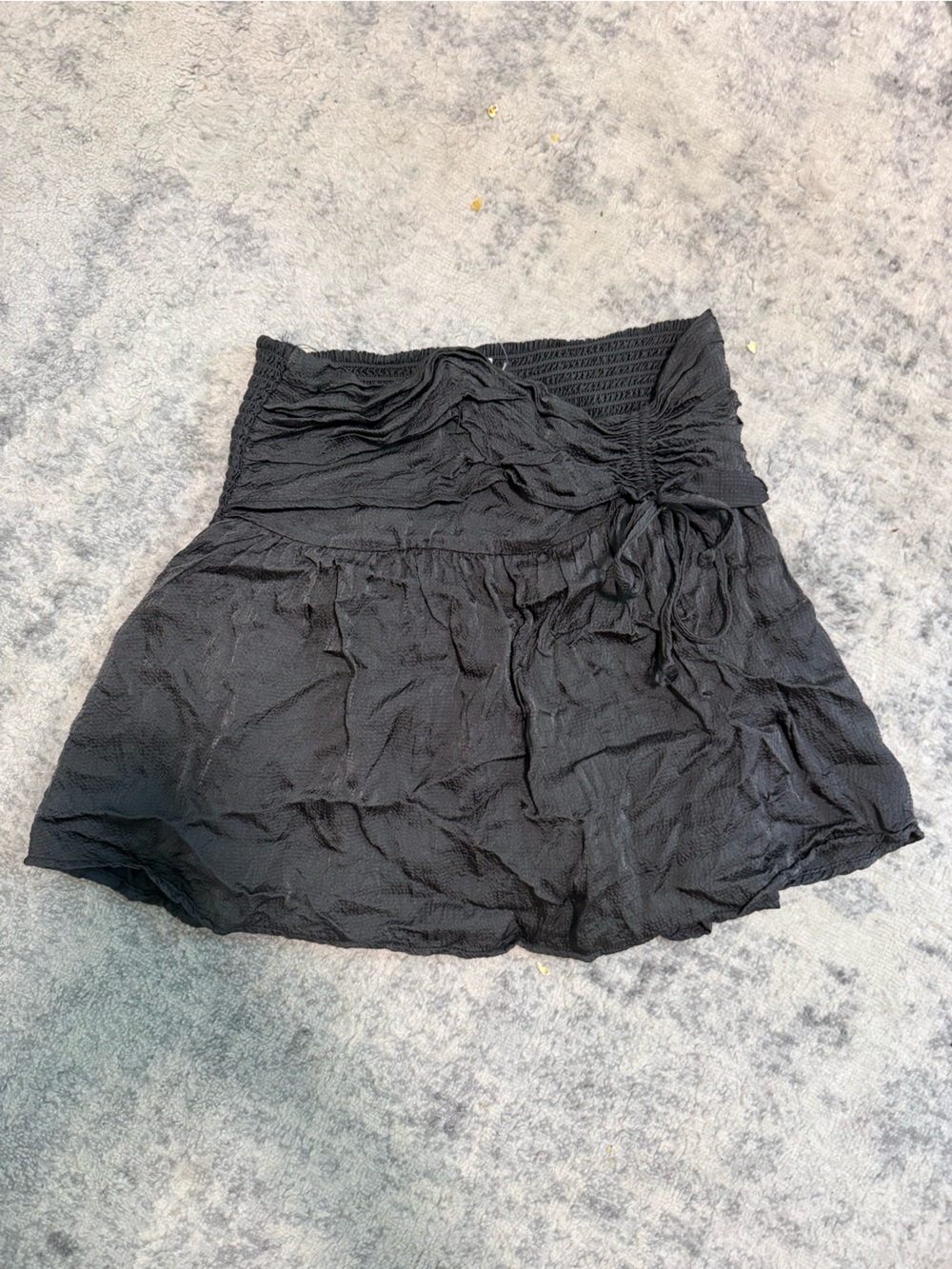 aerie satin skirt